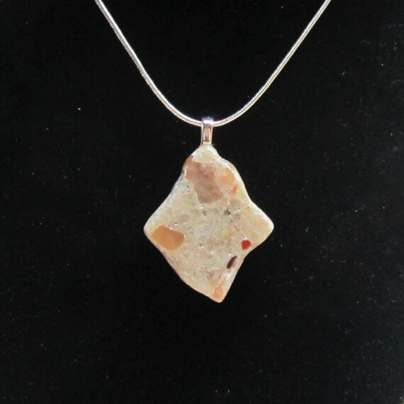 Freeform Pendant of Drummond Island Michigan by GrassCreekFarm