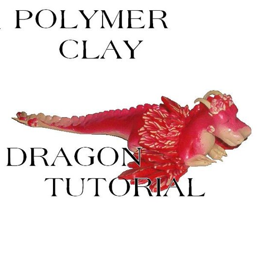 Items similar to Polymer clay dragon tutorial on Etsy