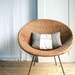 Vintage Mid Century Wicker Basket Chair / Local Pickup