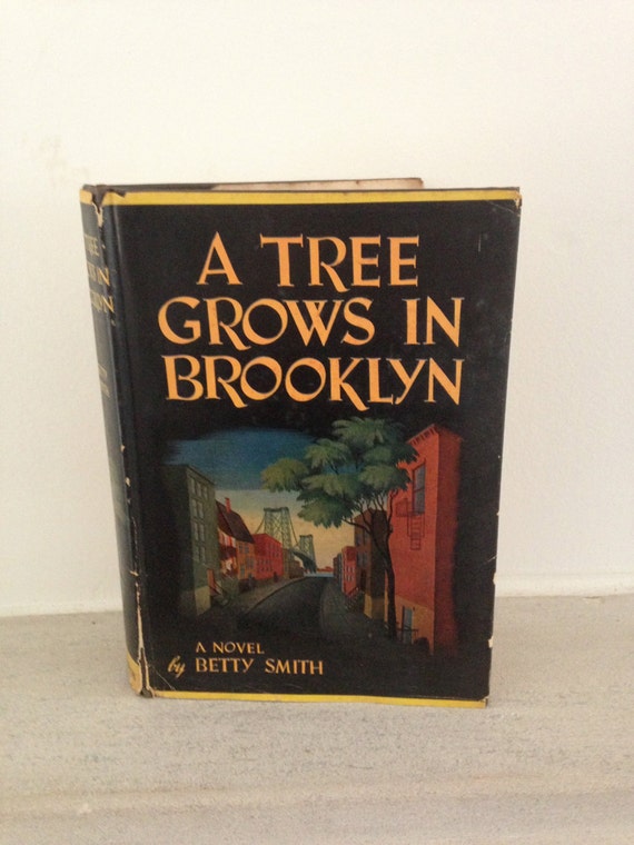 vintage book 1943 A Tree Grows in Brooklyn by OdeToJune on Etsy