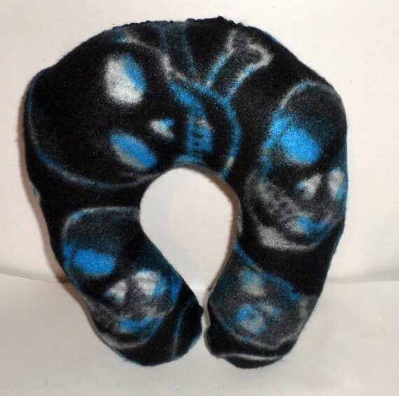 Child Sized Neck Pillow Travel Pillow Skull by ...