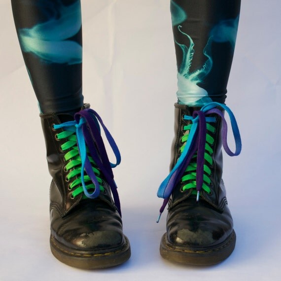 turquoise trainer laces