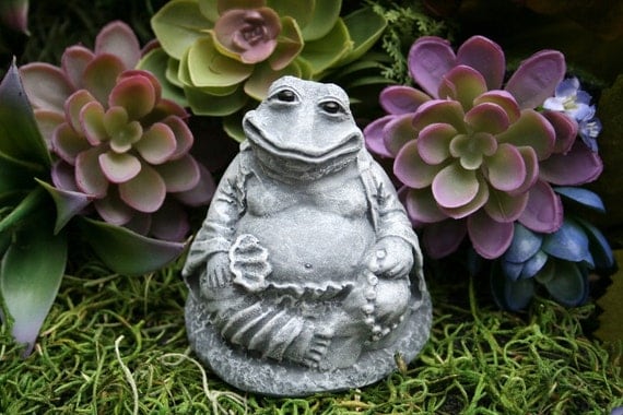 Meditating Frog Buddha Feng Shui Toad Buddha by PhenomeGNOME