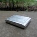 Vintage Cigarette Case Silver Card Case Pottery Barn Style Mad Men Mid Century French Country Business Card Holder Evening Bag