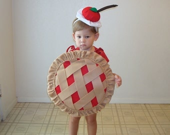 Kids Costume Childrens Costume Pie Halloween Costume Blueberry Cherry Pumpkin Lemon Strawberry