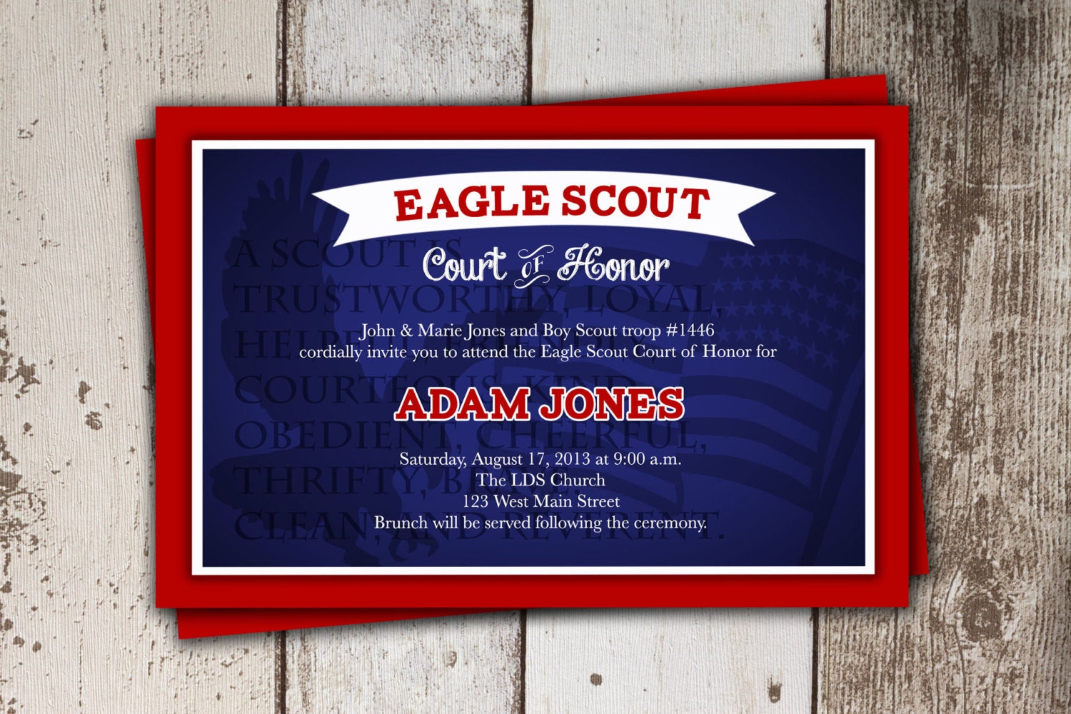 Invitations Letter For Court Of Honor 7