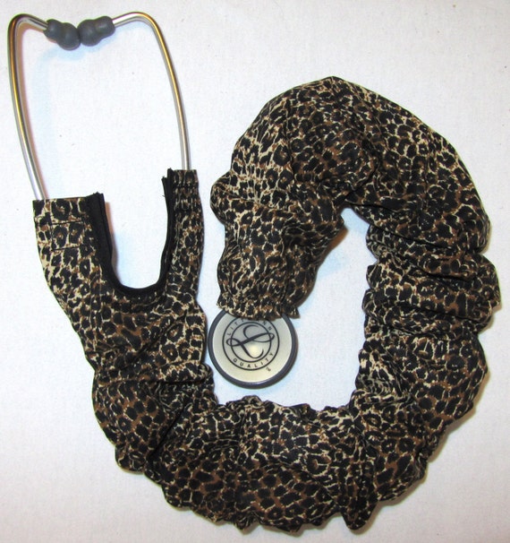 Stethoscope Cover Cheetah Natural Animal Skin by WynnsCovers