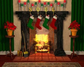 Fireplace backdrop | Etsy Shop for fireplace backdrop on Etsy