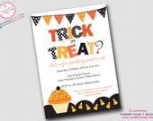 Trick or Treat Halloween Cupcake Party Invitation (Digital File OR Cardstock Printed Cards Also Available) Il_170x135