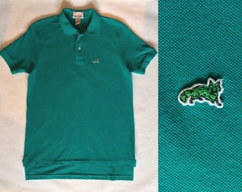 polo shirt with a fox on it