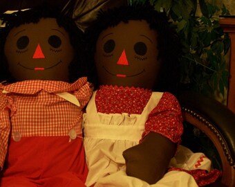 36" raggedy ann and andy