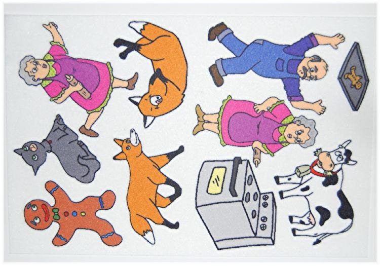 The Gingerbread Man Felt Flannel Board Set By StorytellingFun