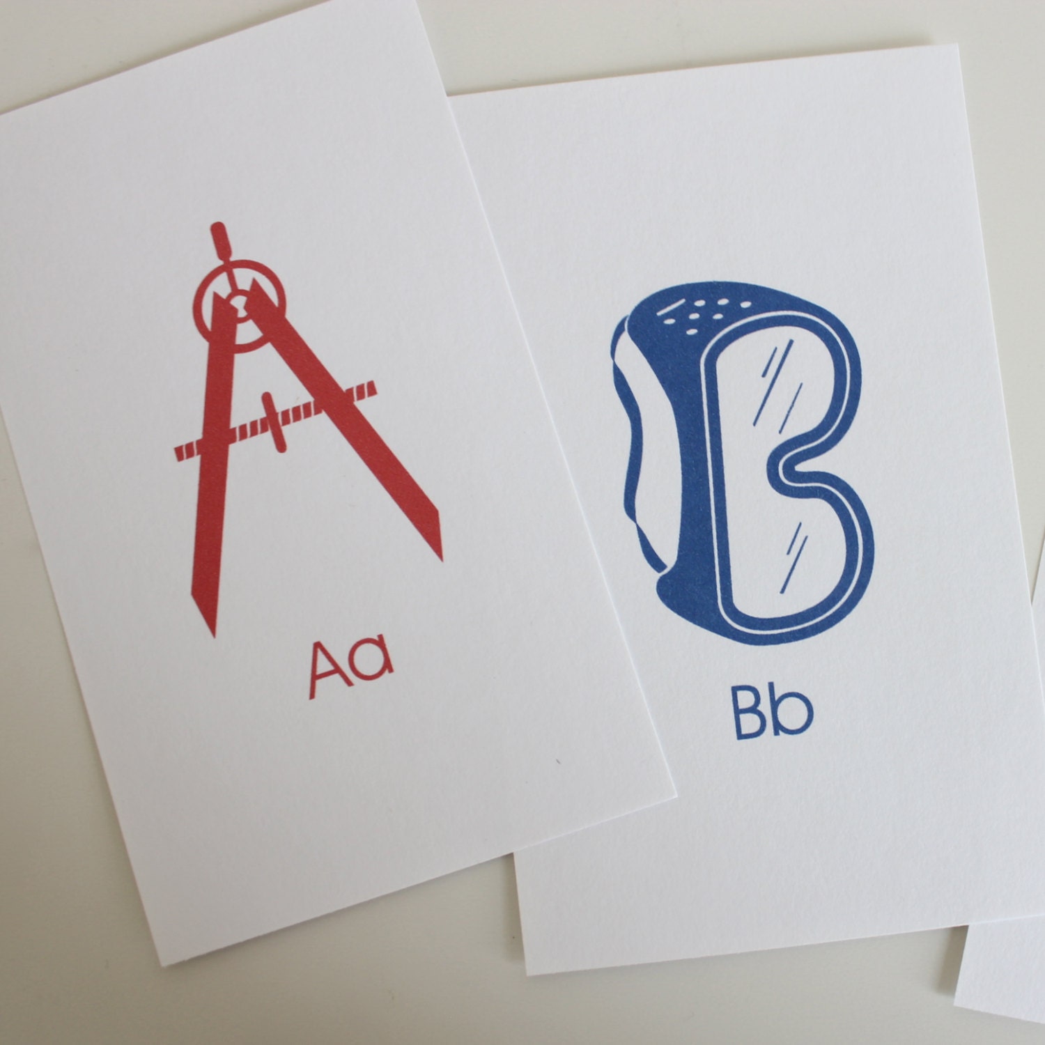 3x5 abc file cards