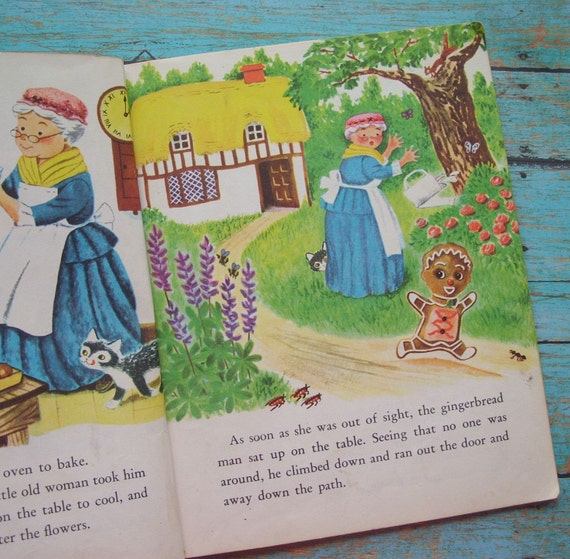 Vintage 1953 The Gingerbread Man Little Golden Book A edition