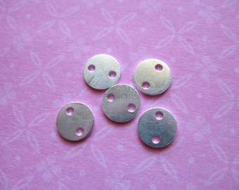 metal discs holes – Etsy