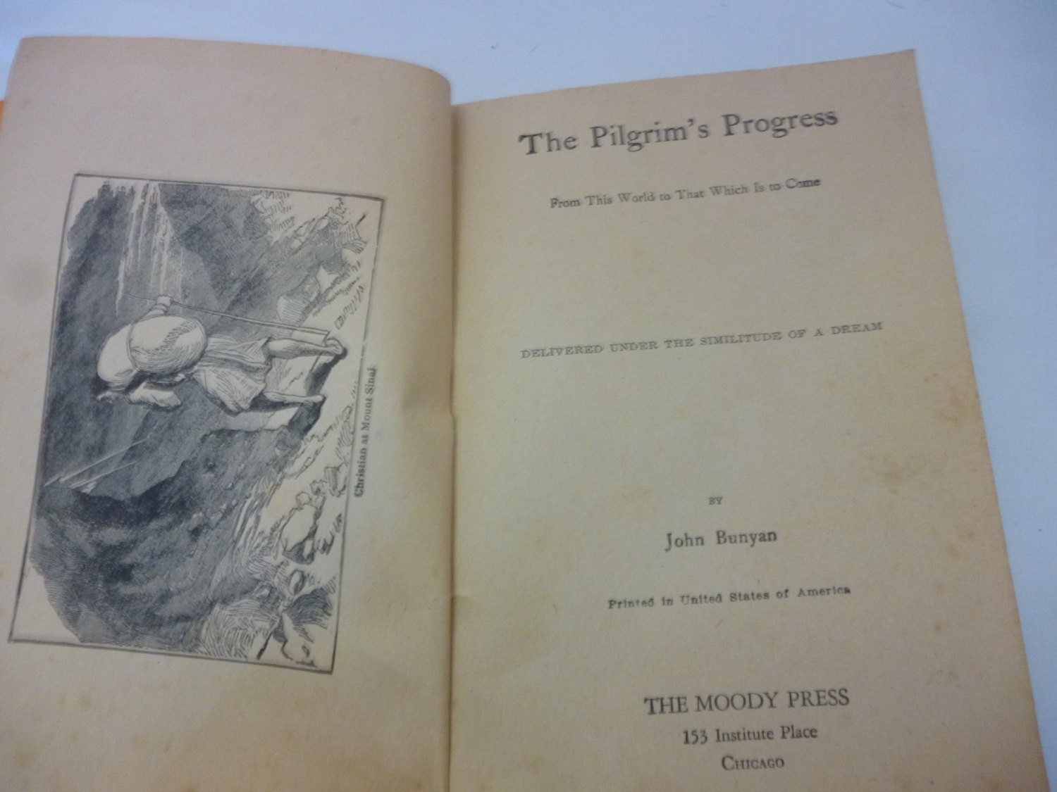 Pilgrim's Progress Paperback 1940s By PamelaMurphyVintage On Etsy