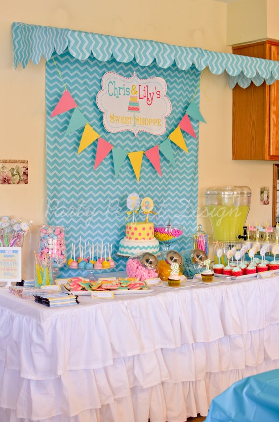 Sweet Shoppe Birthday Party Pack Sweet Shop Candy Shop