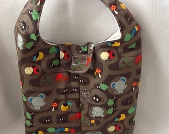 Insulated Lunch Bag - Underground Critters