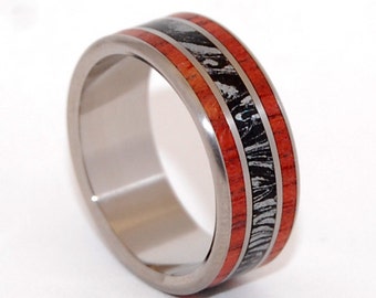 Wedding rings titanium rings M3 rings mens rings Titanium