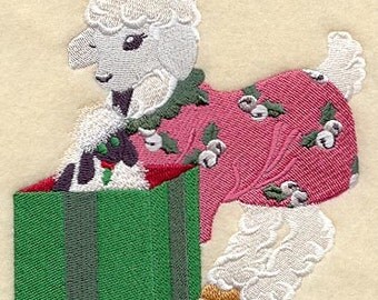 JACK RUSSELL Terrier in PAJAMAS Machine by AzEmbroideryBarn