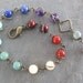 Chakra bracelet - Gemstones to represent the seven main Chakras and Antiqued Brass, wire wrapped