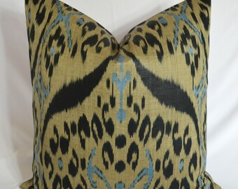 organic ikat, ikat pillow cover 20x20, sofa ikat, ikat cushion,