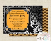 HALLOWEEN Party Invites - DIY Party PRINTABLE Invitations - By A Blissful Nest Il_170x135