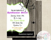 HALLOWEEN CHANDELIER Party Invitation - PRINTABLE - By A Blissful Nest Il_170x135