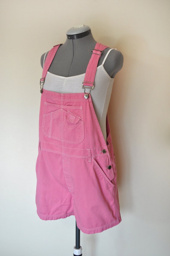 pink overall pants