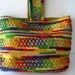 Vintage Burlap and Yarn Tote Bag from the Seventies