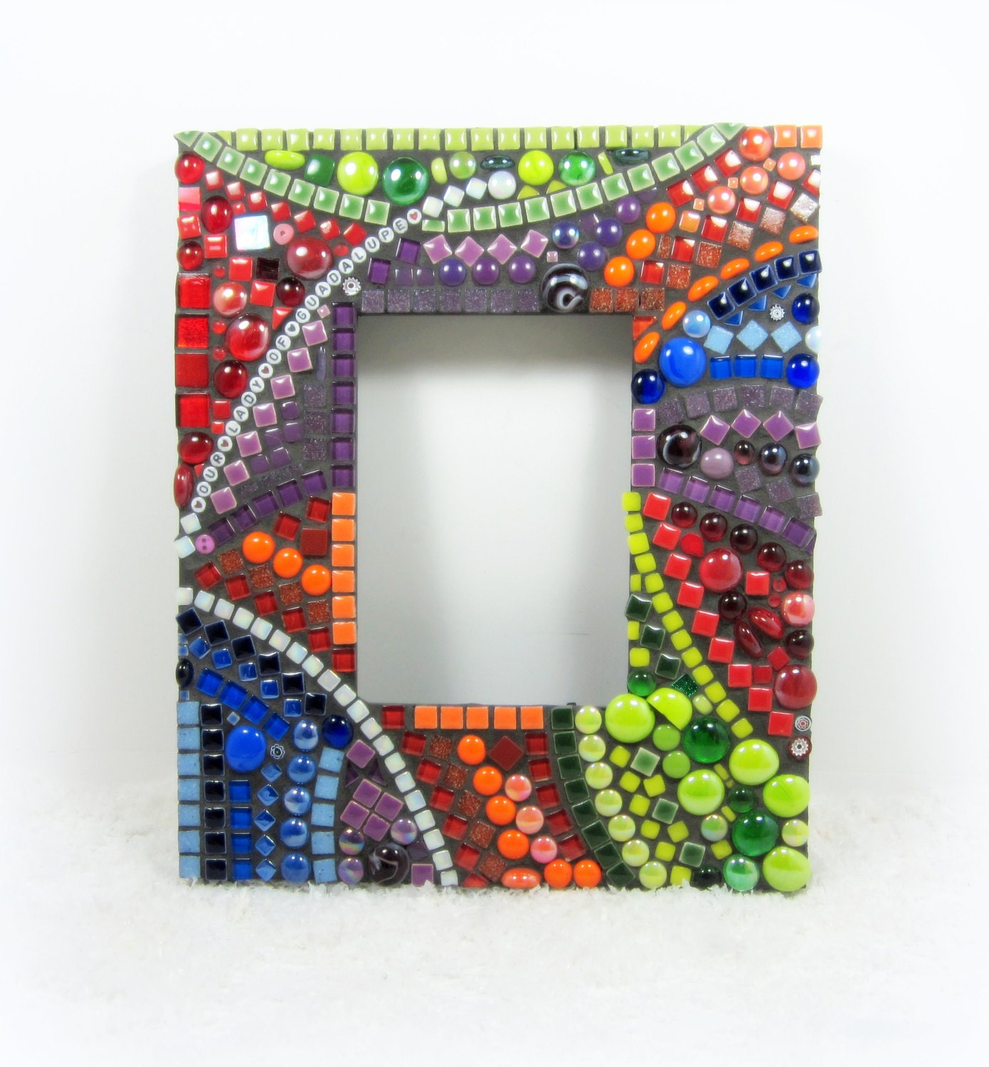 Photo Frame large mosaic photo frame personalized 5x7 by JillsJoy