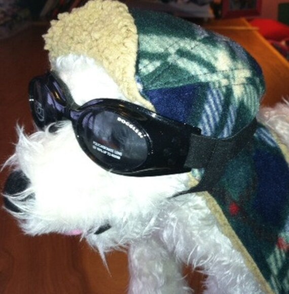 Items similar to Plaid Lumberjack Dog Hat, aviator hat, dog winter hat on Etsy