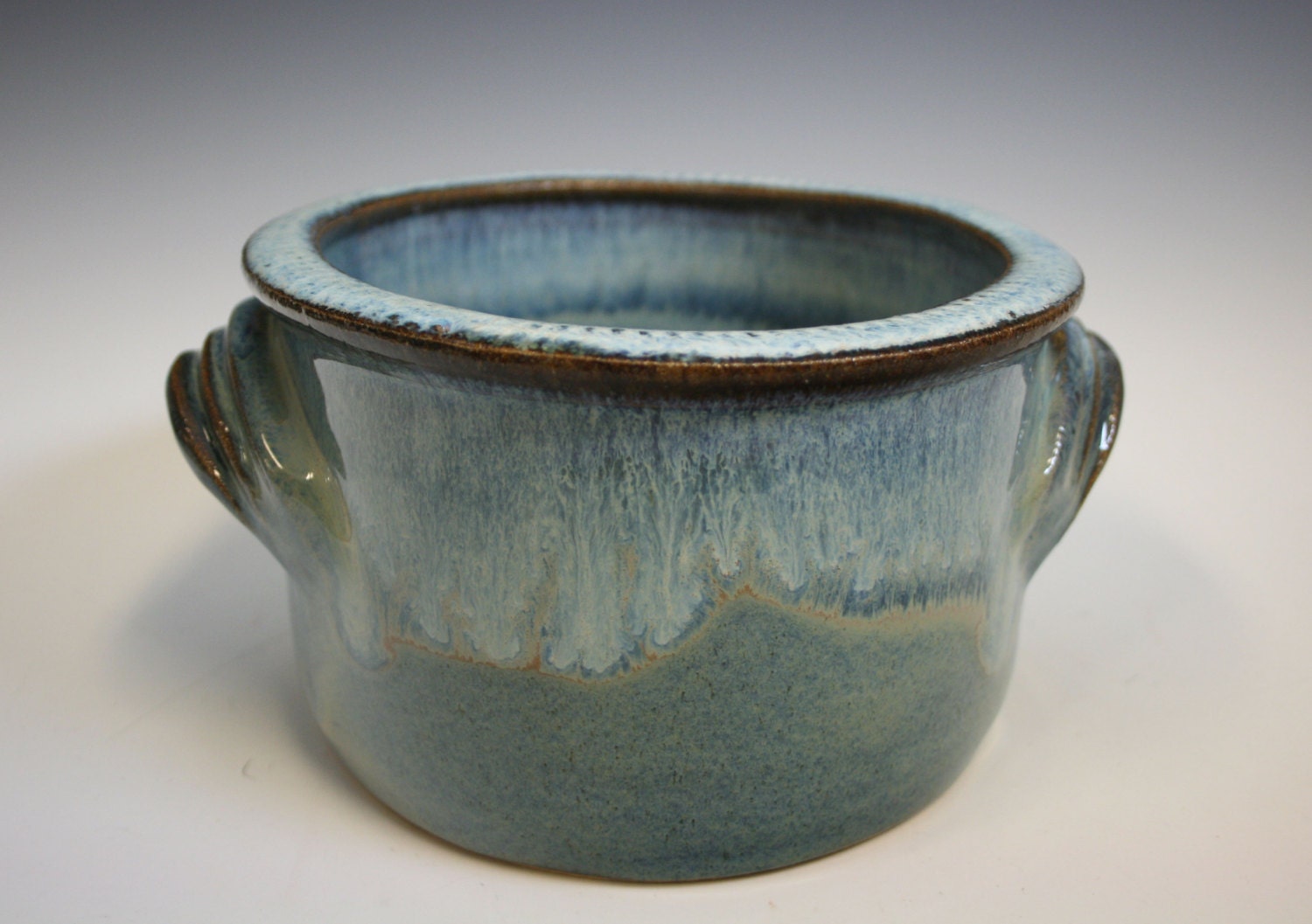 ceramic bread crock
