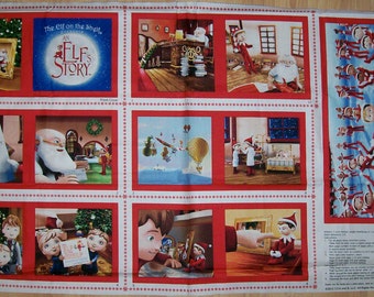 An Adorable Christmas Elf on the Shelf Elf Story Soft Book Panel Free U.S. Shipping
