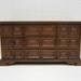 Vintage Wooden Jewelry Box 9 Drawer