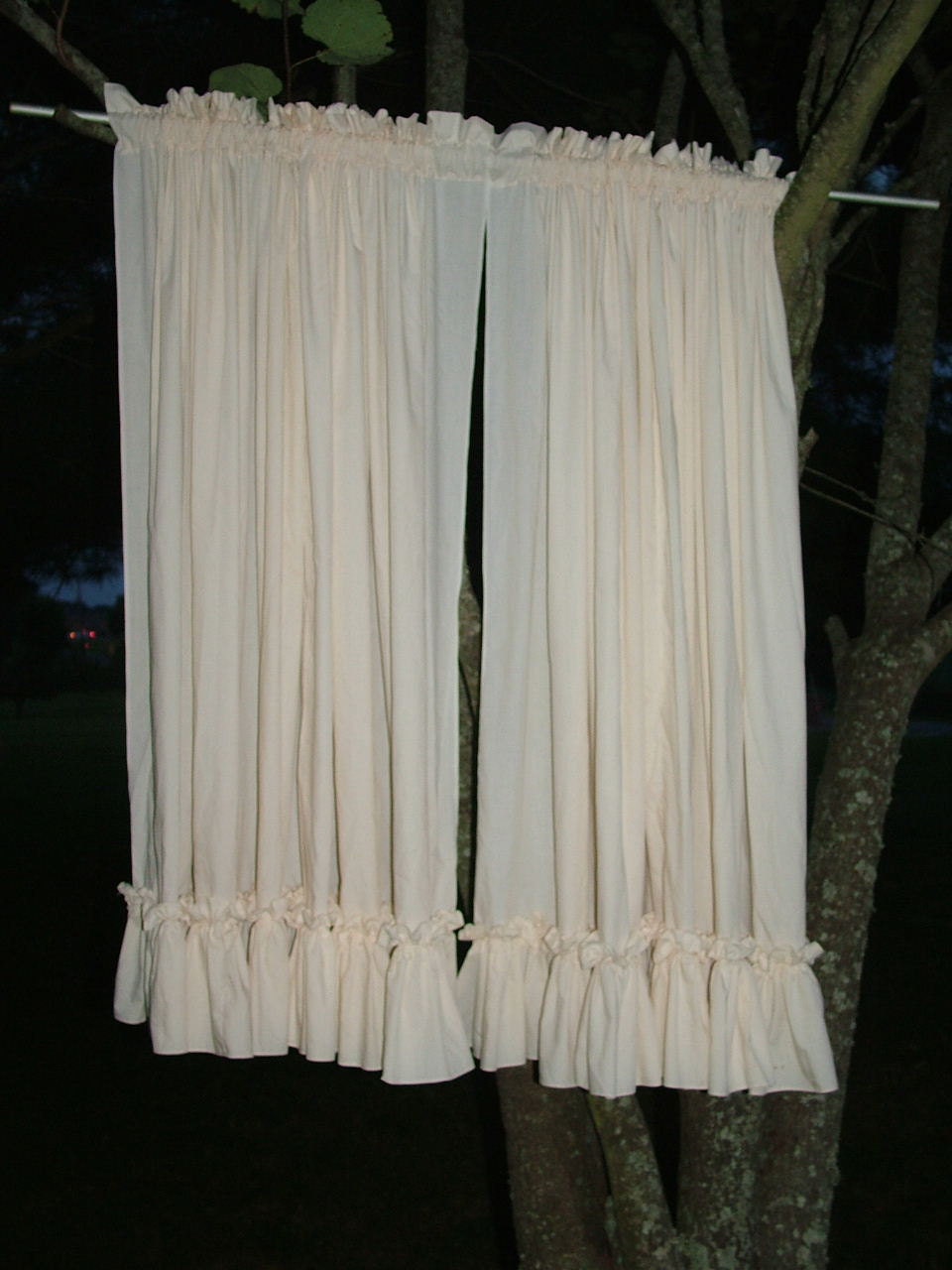 shabby chic ruffled vintage wide curtain by shabby chic ruffled vintage wide curtain by