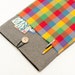 MacBook Air 11 case | SPECIAL OFFER -35% OFF | Linen MacBook Air 11 cover. 11 inch MacBook Air sleeve. Colorful squares print cover