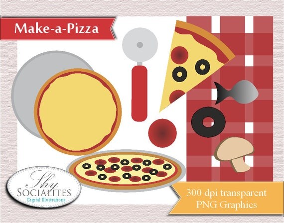 clipart of pizza party - photo #48
