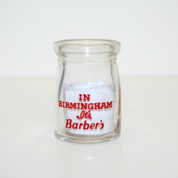 1940s Milk Bottle Creamer In Birmingham its Barbers by WarmNature