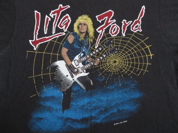 Lita ford tour shirt #10
