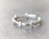 Baby Skulls ring in sterling silver