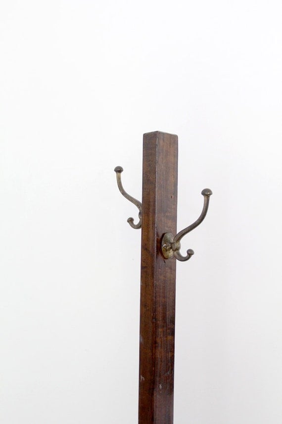 vintage coat rack / vintage hall stand