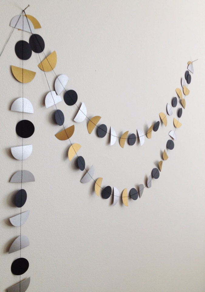 Art Deco Bunting paper garland party decoration home decor