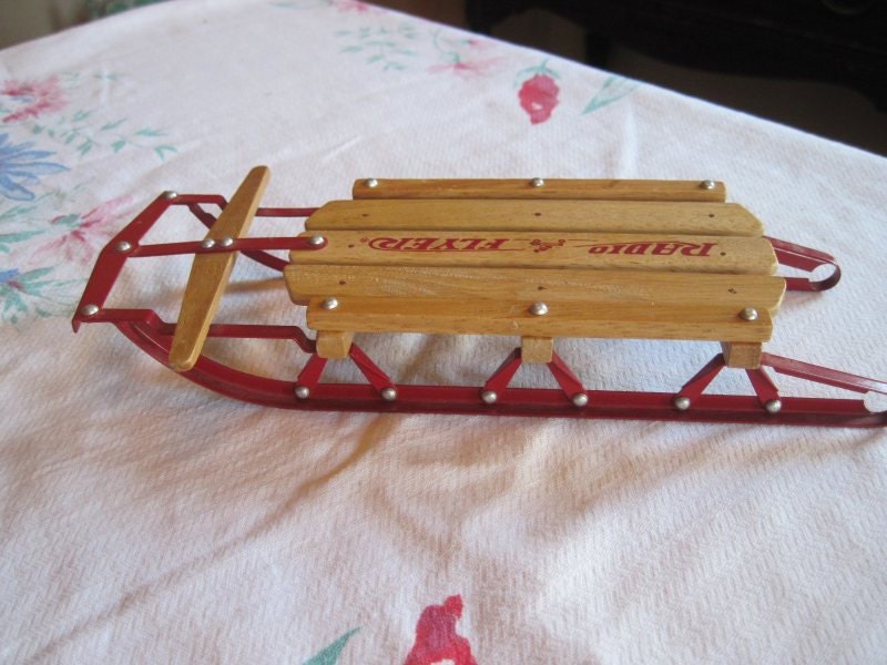 Mini Radio Flyer Sled