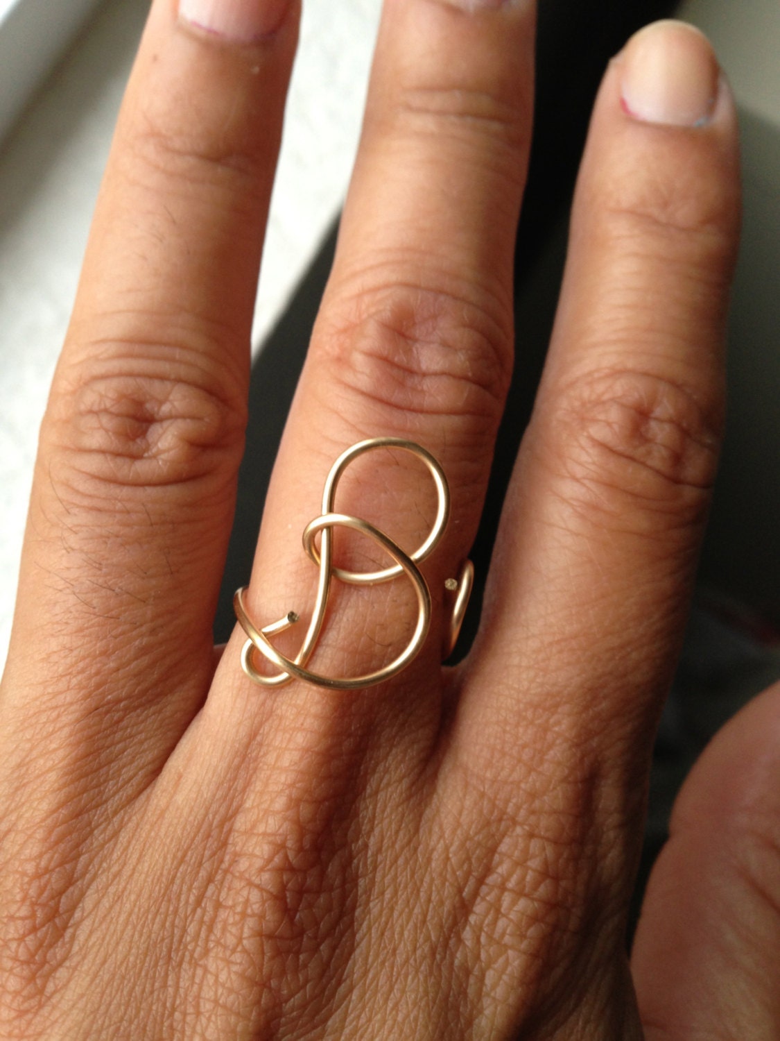 Letter B Ring Capital B Initial Jewelry Lilyb444