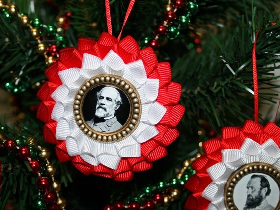 confederate generals civil war ornaments set confederate generals civil war ornaments set