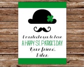 Printable Mustache St. Patrick's Day Card Il_170x135
