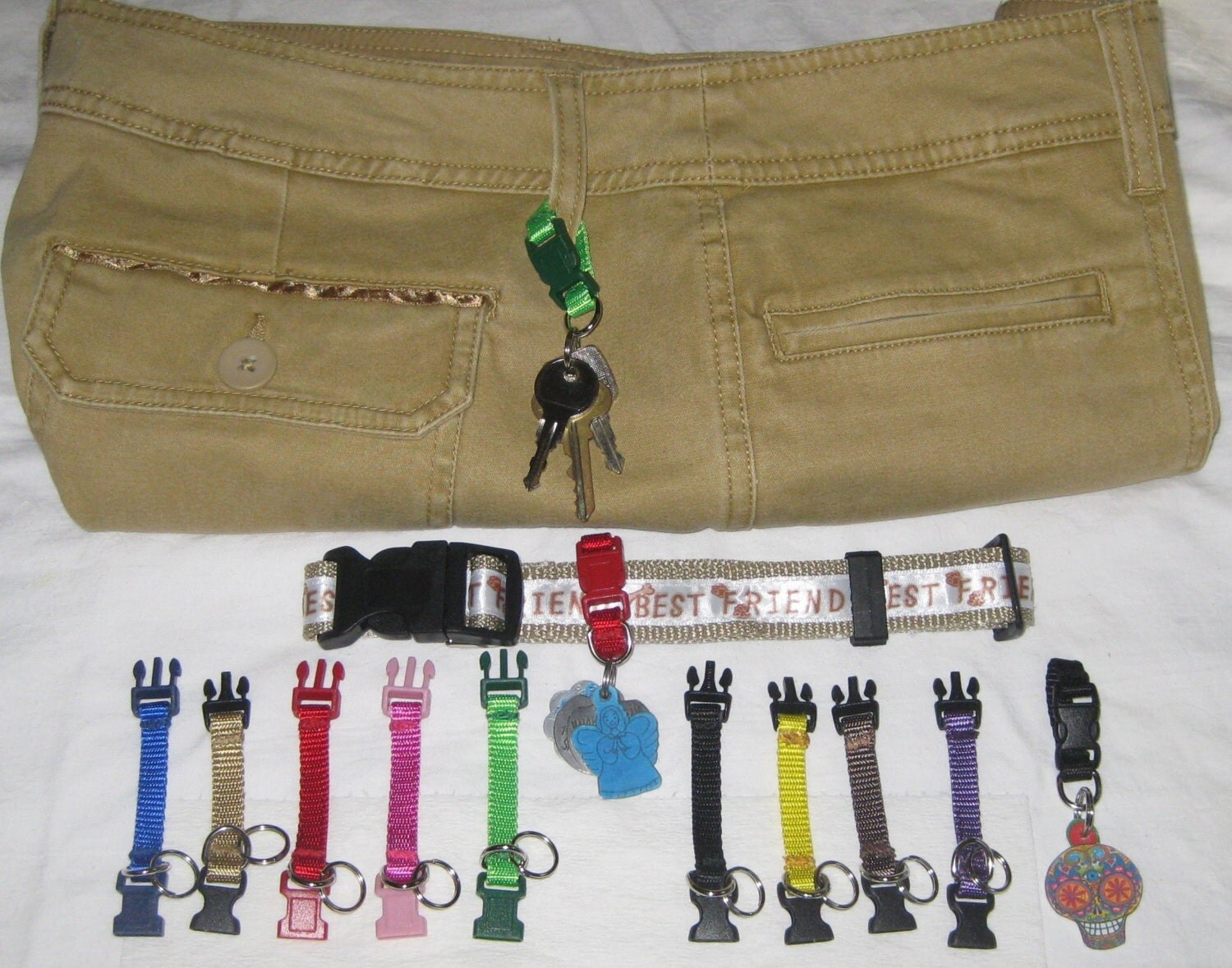 The Best PET dog and cat ID Tag HOLDER Clip