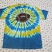 RESERVED for Pam- Adult Medium football shirt- TROJANS royal blue and gold