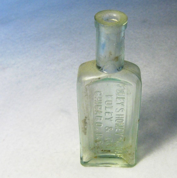 Foley's Honey and Tar Antique Medicine Bottle circa 1890s